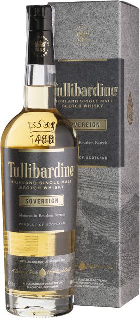 Віскі Tullibardine Sovereign 43% 0.7 л